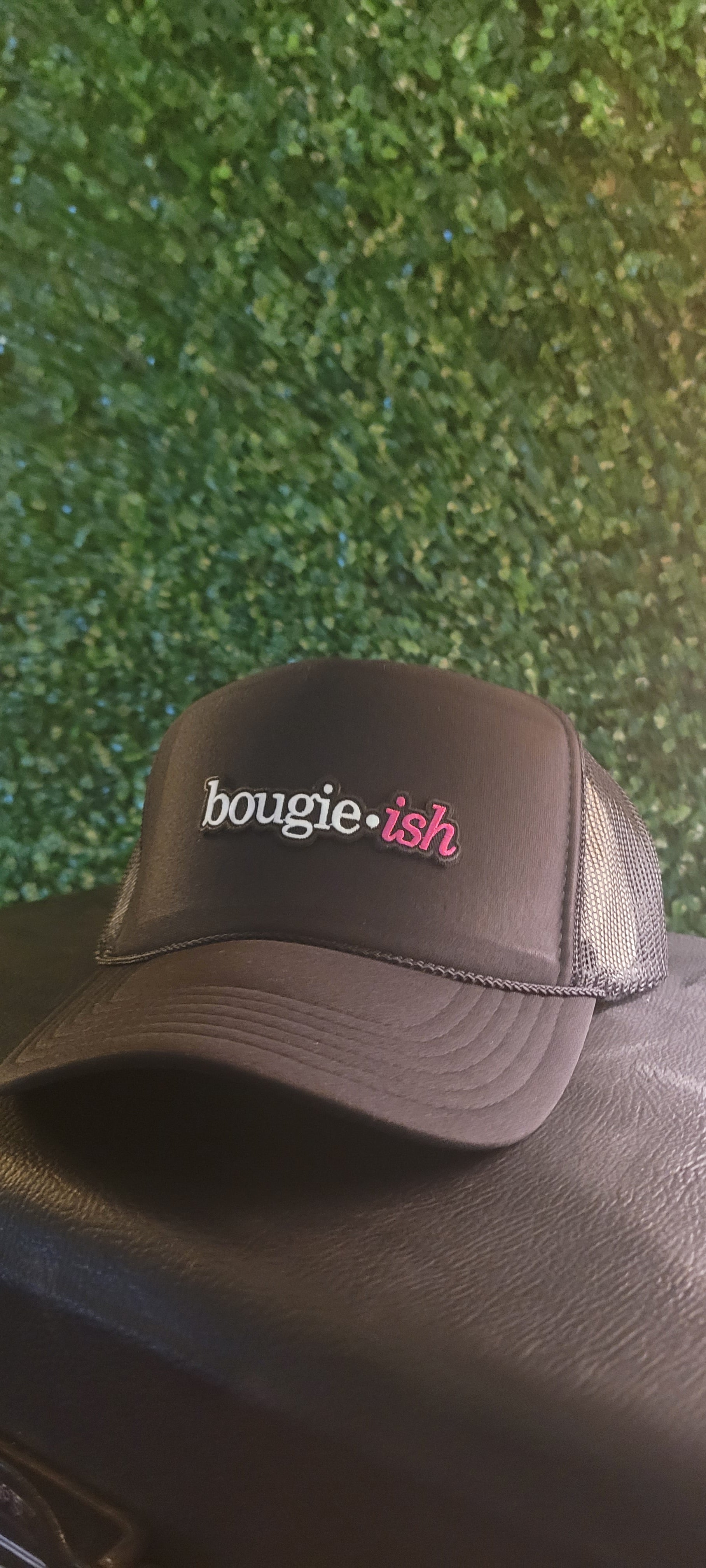 Not Bougie, I’m Particular Trucker Hat A Lil Bougie Western Trucker Hat – Julee Rae main image 3