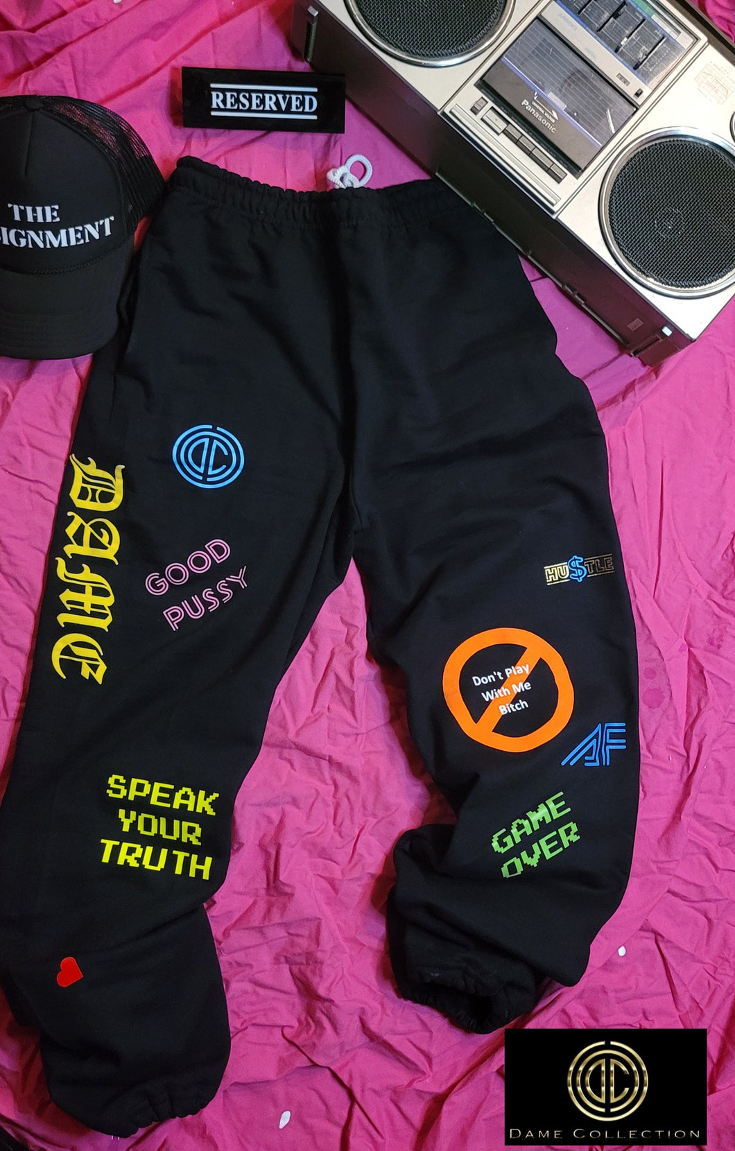 That's an AWFUL lot of drip sweatsuit
