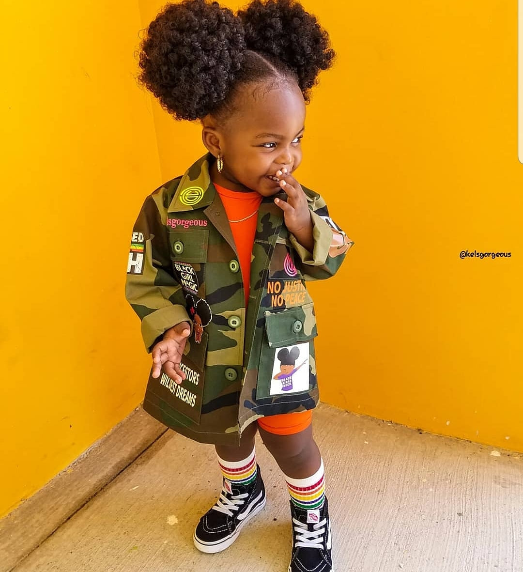 Custom Toddler Army Jacket Dame Collections