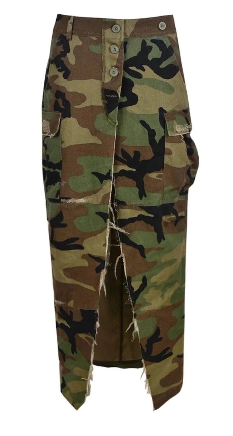 Army fatigue 2025 skirt